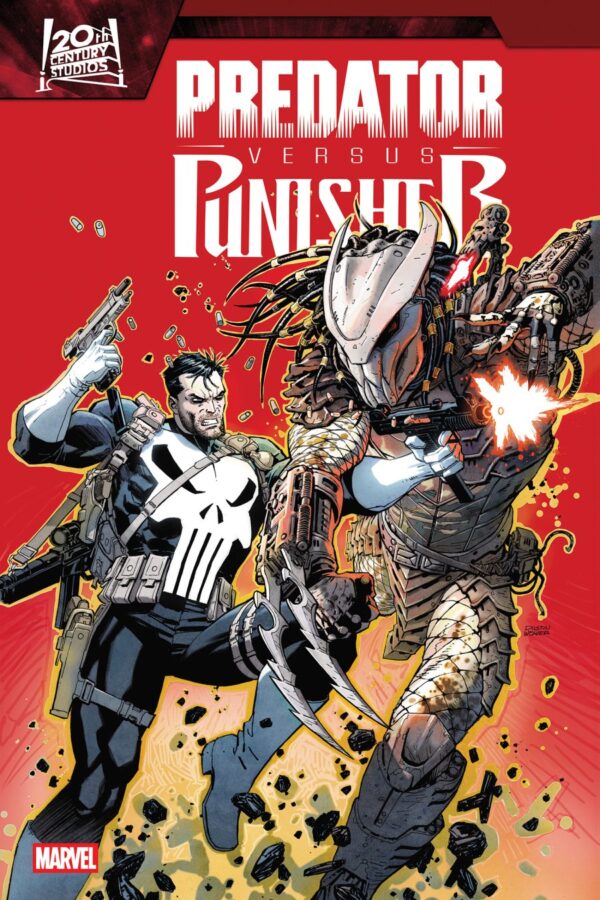 PREDATOR VS. PUNISHER #2 - Main - Dustin Weaver cover art