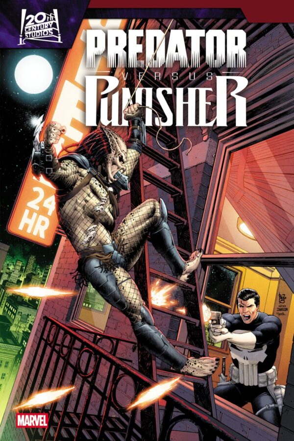 PREDATOR VS. PUNISHER #2 - Paulo Siqueira Homage cover art