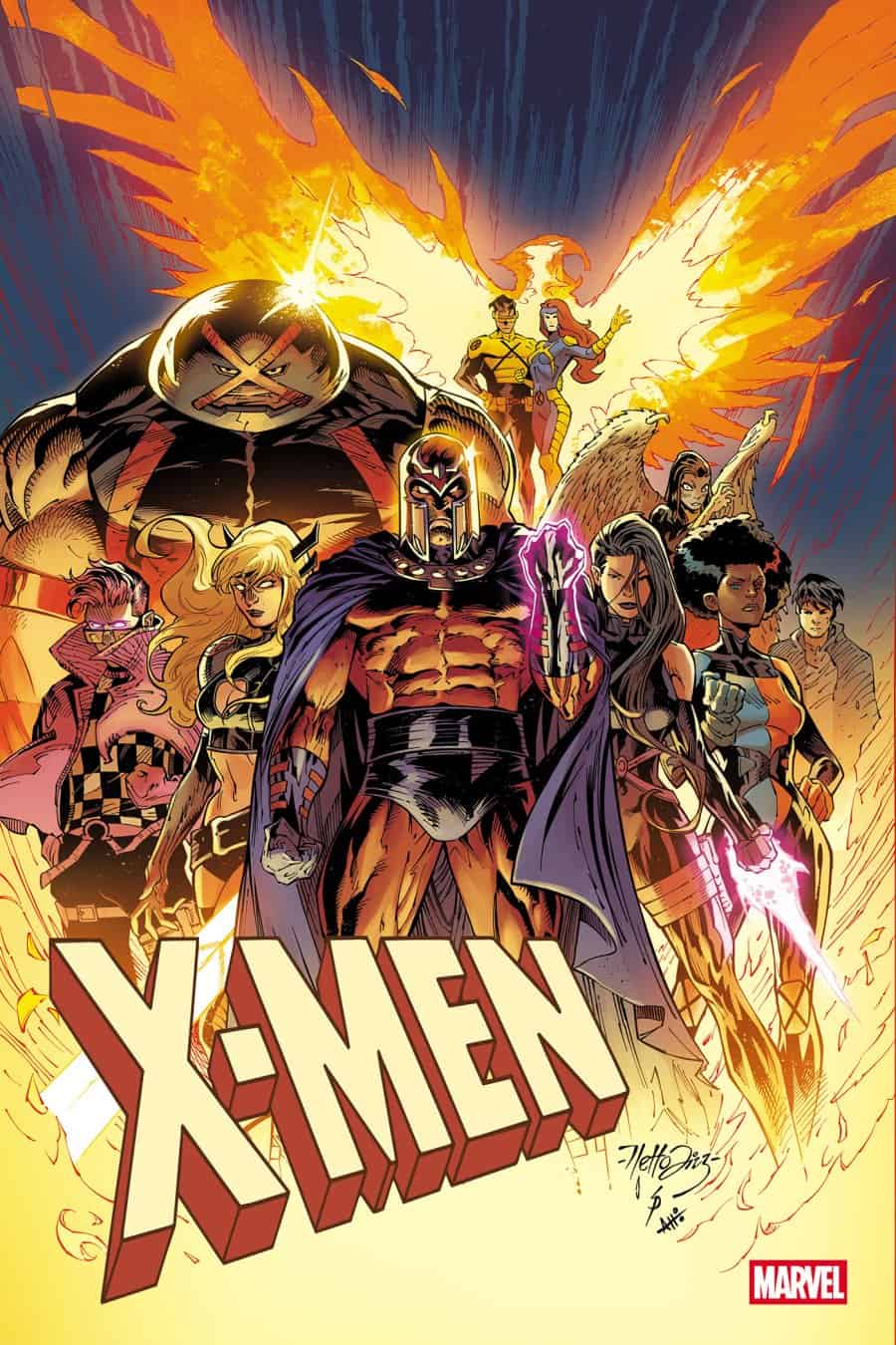 X-MEN #43 - Main - Netho Diaz cover art