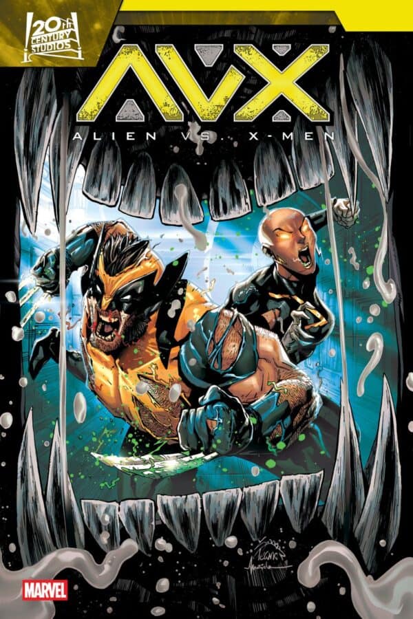 ALIEN VS. X-MEN #4 - Main - Ryan Stegman cover art
