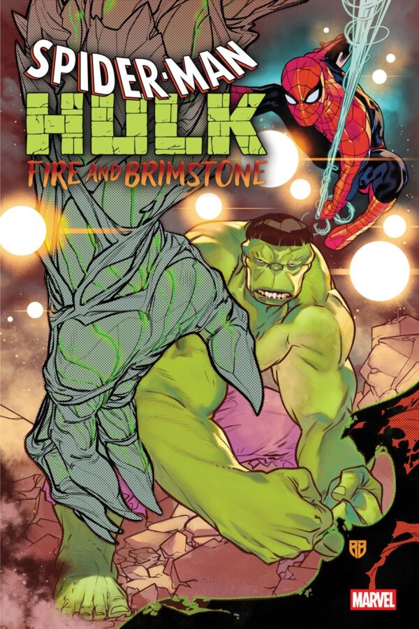 SPIDER-MAN/HULK: FIRE AND BRIMSTONE #5 - Main - R.B. Silva cover art